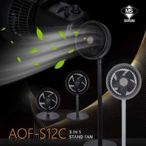 AURORE Fan S12 / AOF-S12C (3 IN 1 STAND FAN)