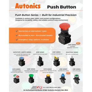 Autonics Push Button Series