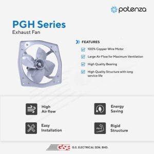 POTENZA Exhaust Fan - PGH Series